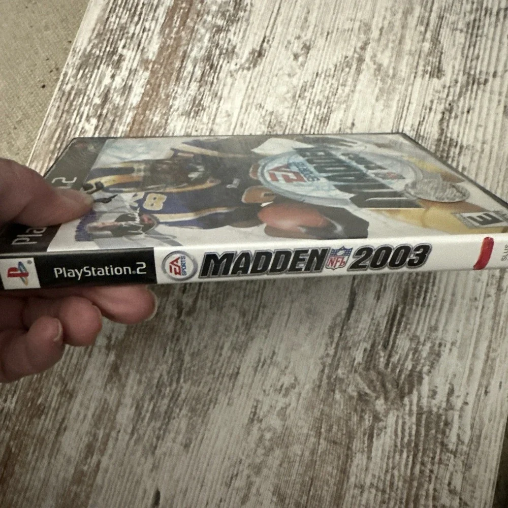 Madden NFL 2003 (Sony‎ PlayStation 2, 2002) With Manual